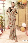 Anandi By Vallabhi Georgette Printed Sarees Wholesale Market In Surat